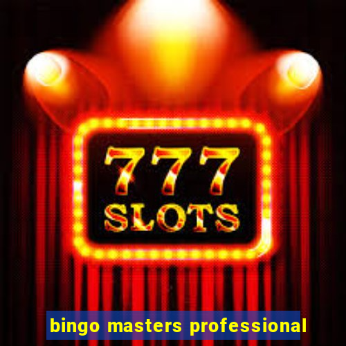 bingo masters professional