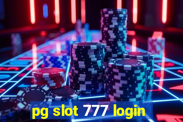 pg slot 777 login