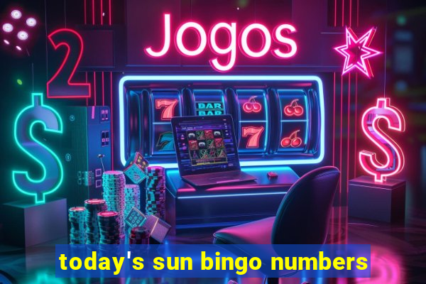 today's sun bingo numbers