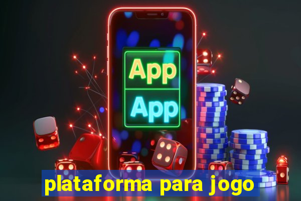 plataforma para jogo