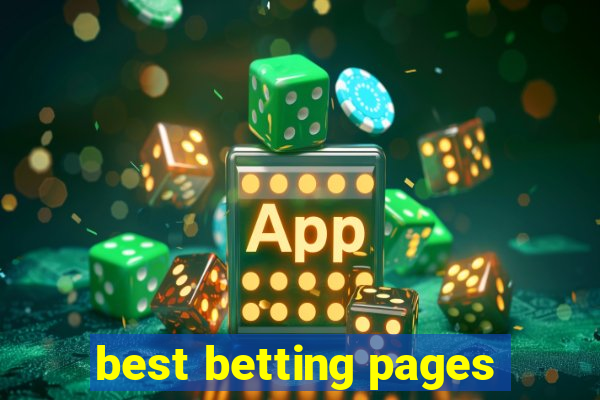 best betting pages