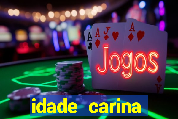 idade carina pereira globo esporte