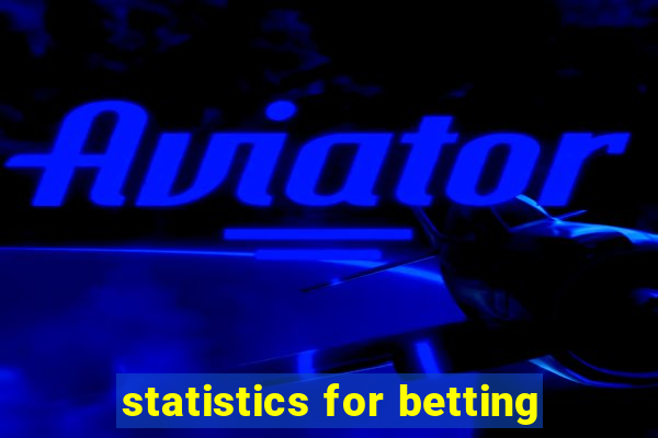 statistics for betting