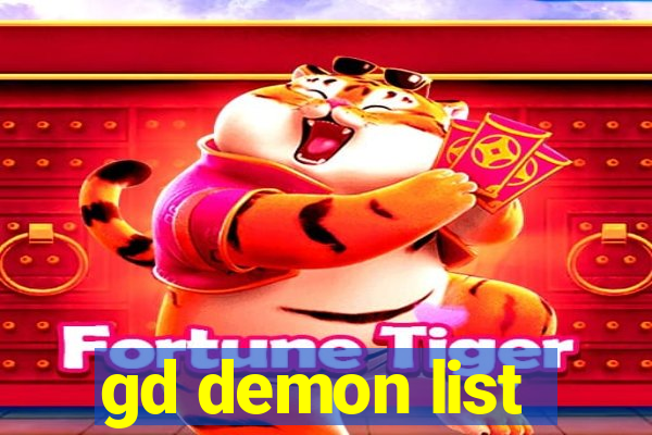 gd demon list