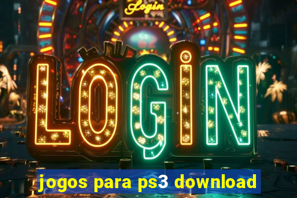 jogos para ps3 download