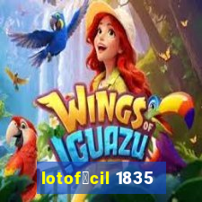 lotof谩cil 1835