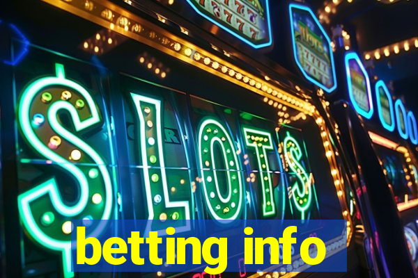 betting info