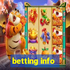 betting info