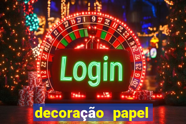 decoração papel crepom torcido