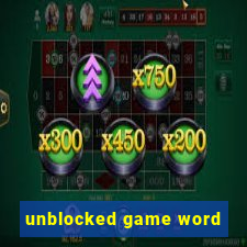 unblocked game word