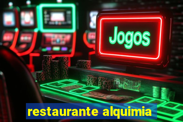 restaurante alquimia