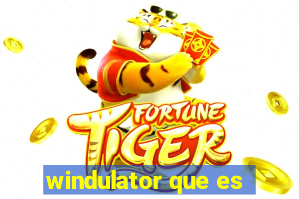 windulator que es