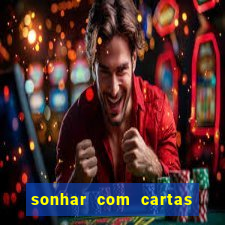 sonhar com cartas de baralho no chao