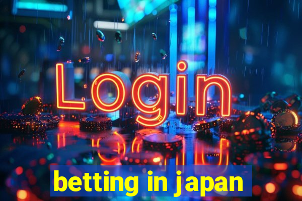 betting in japan