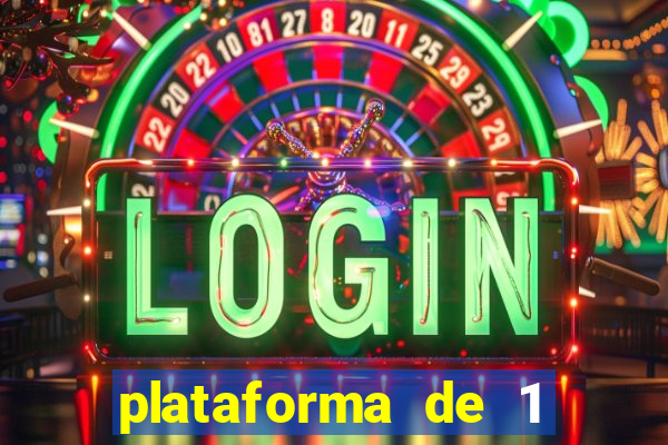 plataforma de 1 real fortune tiger