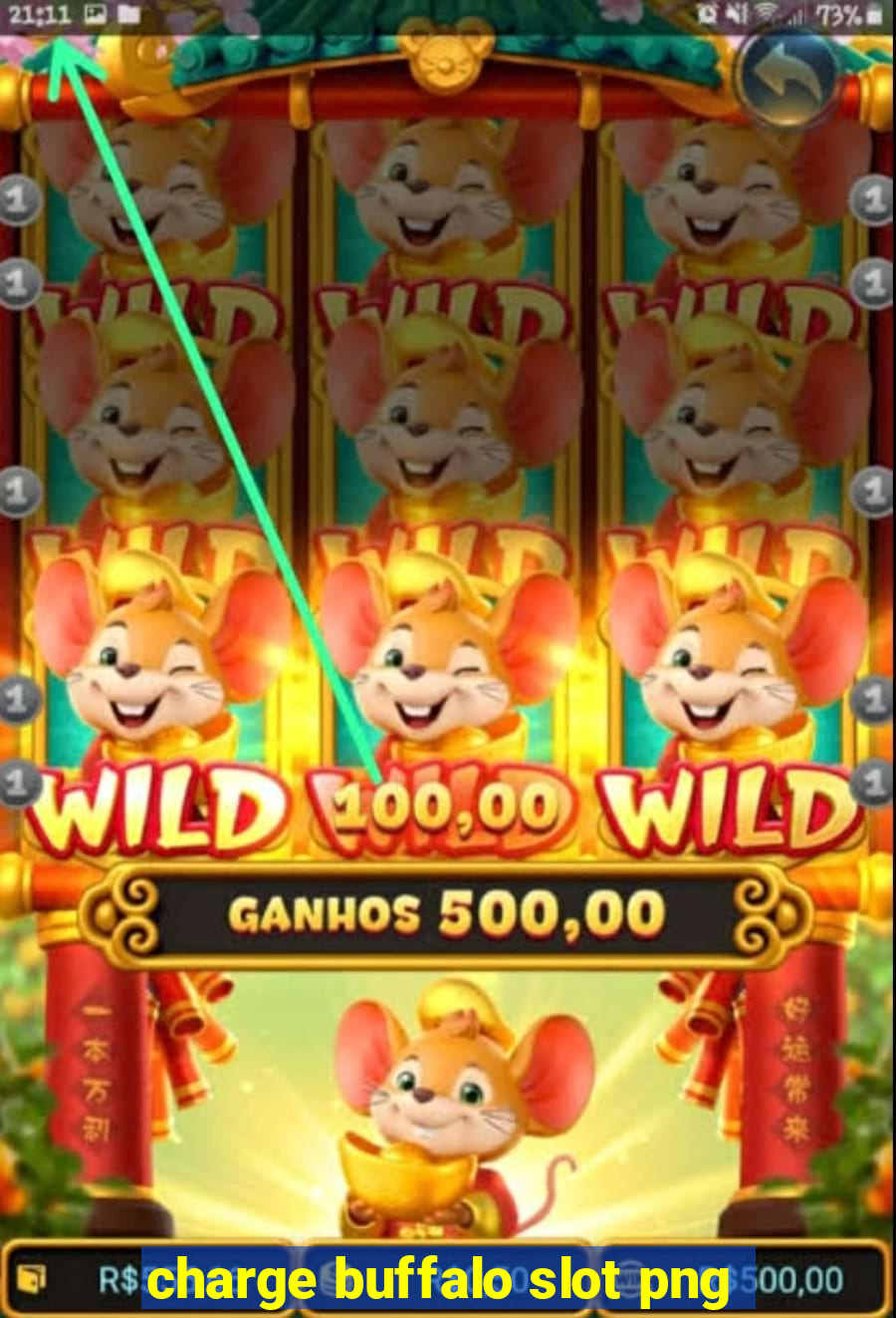 charge buffalo slot png