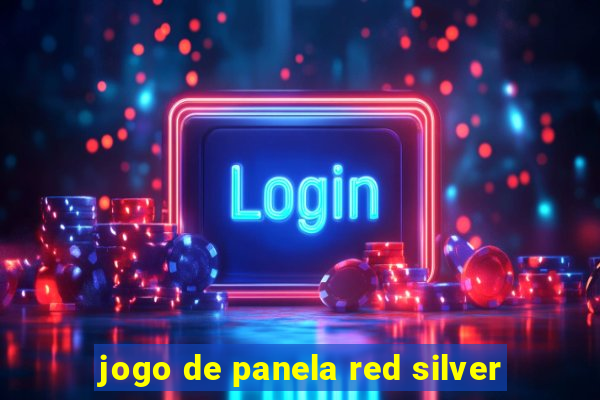 jogo de panela red silver