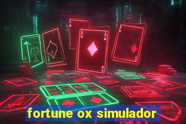 fortune ox simulador