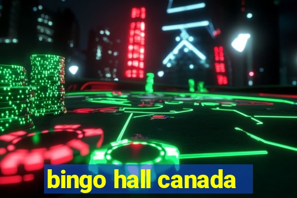 bingo hall canada