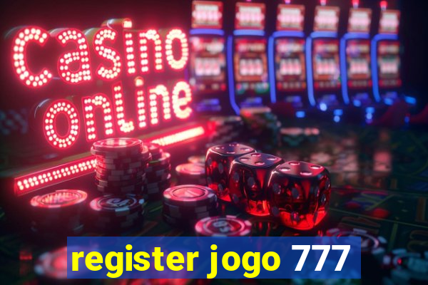 register jogo 777