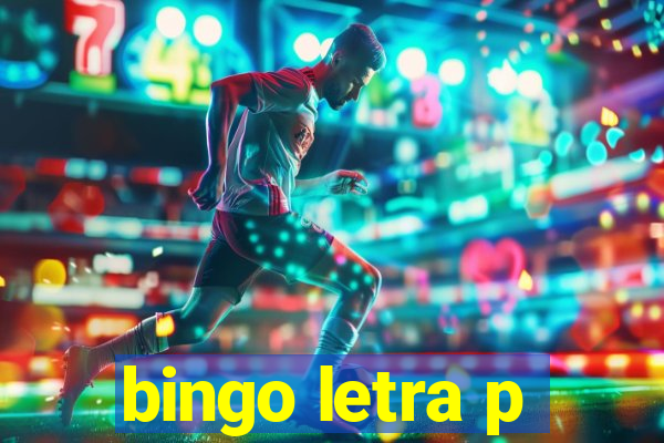 bingo letra p