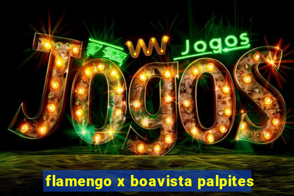 flamengo x boavista palpites