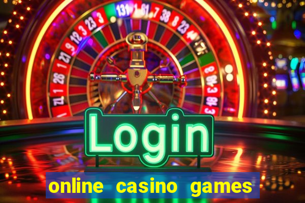 online casino games with real money