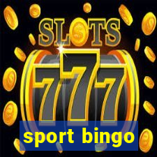 sport bingo