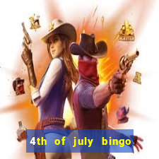 4th of july bingo cards printable free