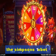 the simpsons 1xbet