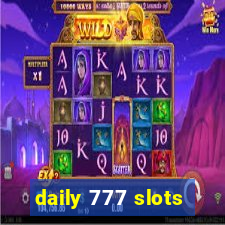 daily 777 slots