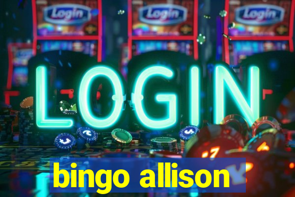 bingo allison