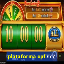 plataforma cpf777