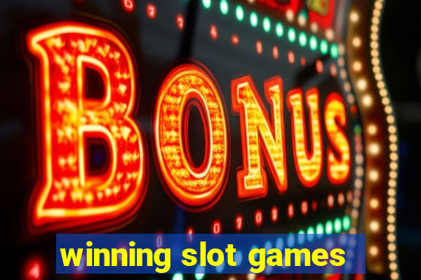 winning slot games