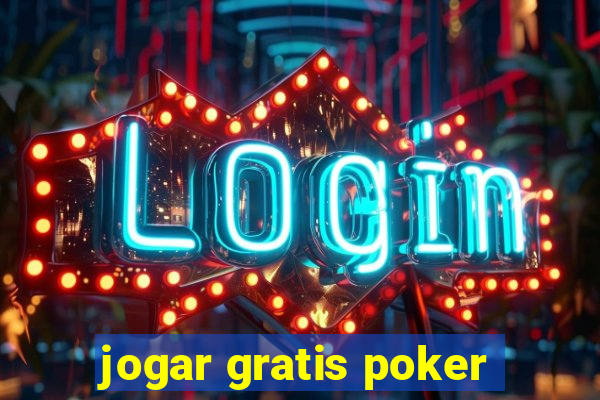 jogar gratis poker