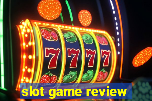 slot game review