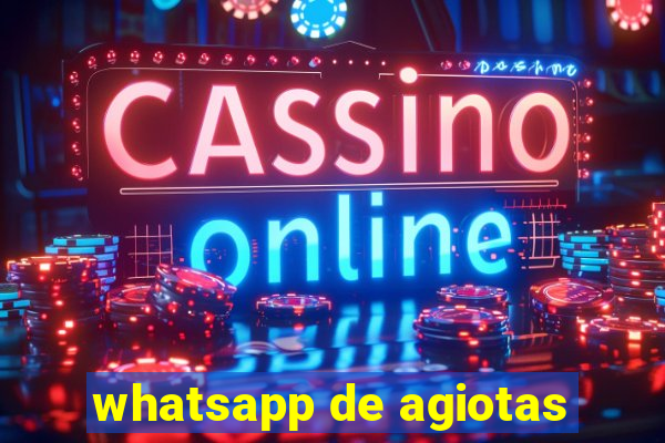 whatsapp de agiotas