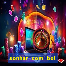 sonhar com boi jogo do bicho