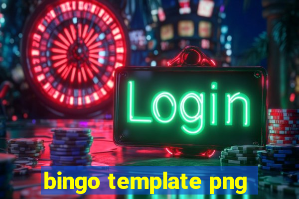 bingo template png