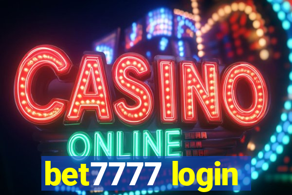 bet7777 login