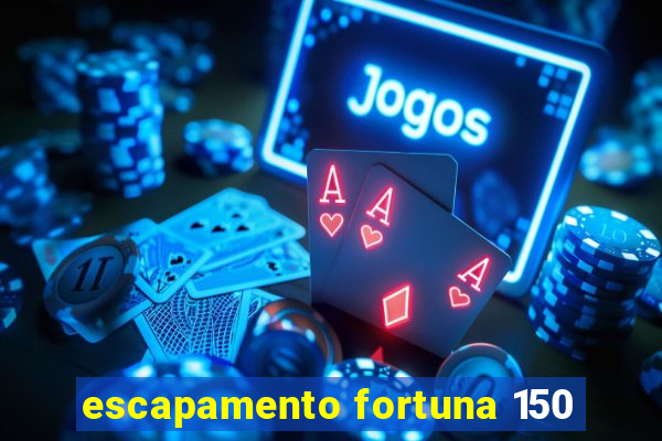 escapamento fortuna 150