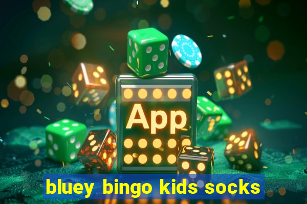 bluey bingo kids socks