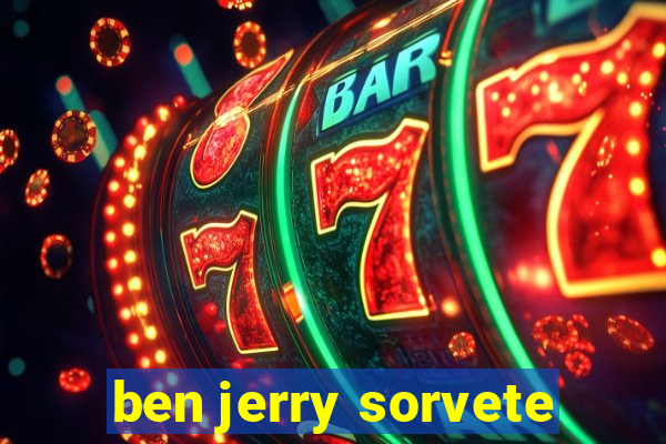 ben jerry sorvete