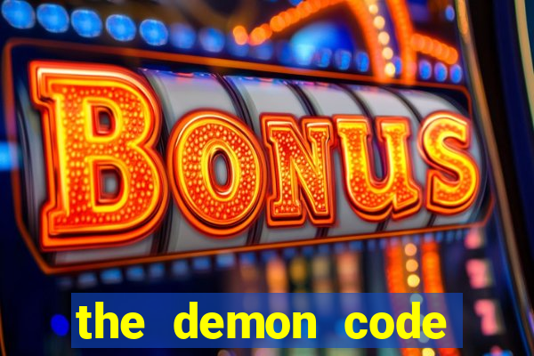 the demon code slot online