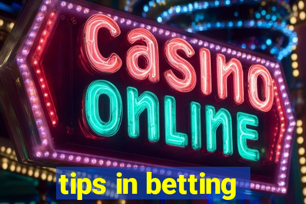 tips in betting