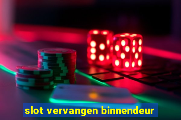 slot vervangen binnendeur