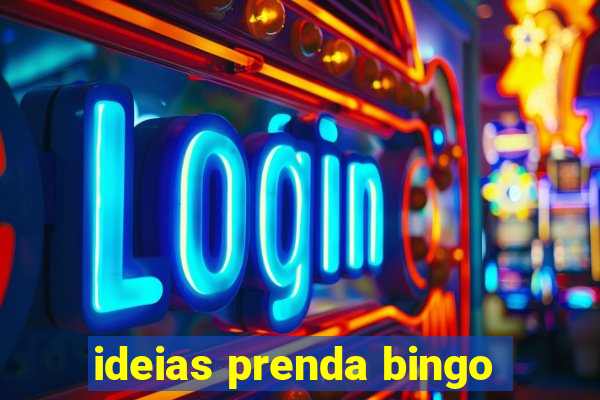 ideias prenda bingo