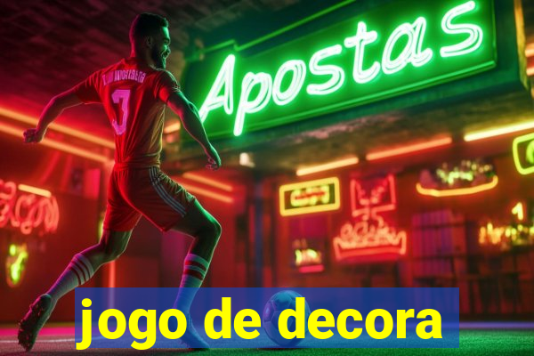 jogo de decora