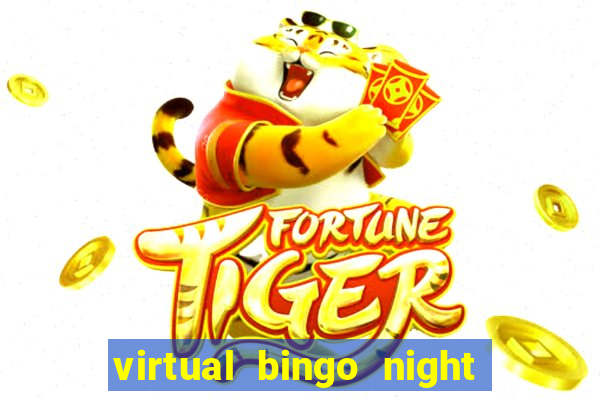 virtual bingo night with friends