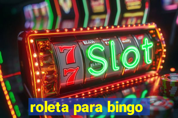 roleta para bingo